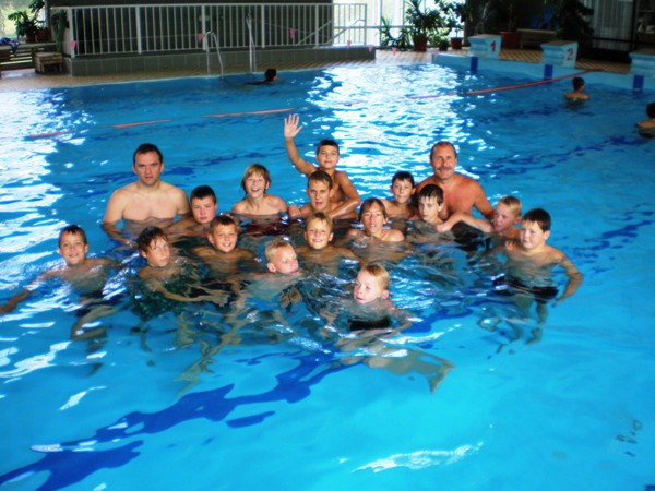 Příjezd ze soustředění  žáků ...