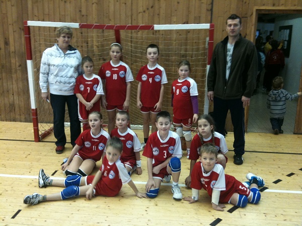 Mikulášský turnaj přípravek v házené 10.12. 2011 v Kutné Hoře