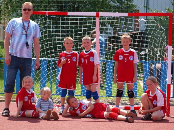 Minižáci a připravka na turnaji ve Zruči nad Sázavou 17. 6.
