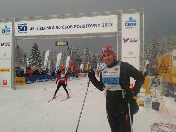 Luboš Paulus startoval na Jizerské padesátce.