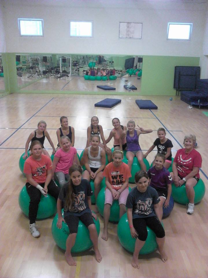 Starší žákyně - soustředění