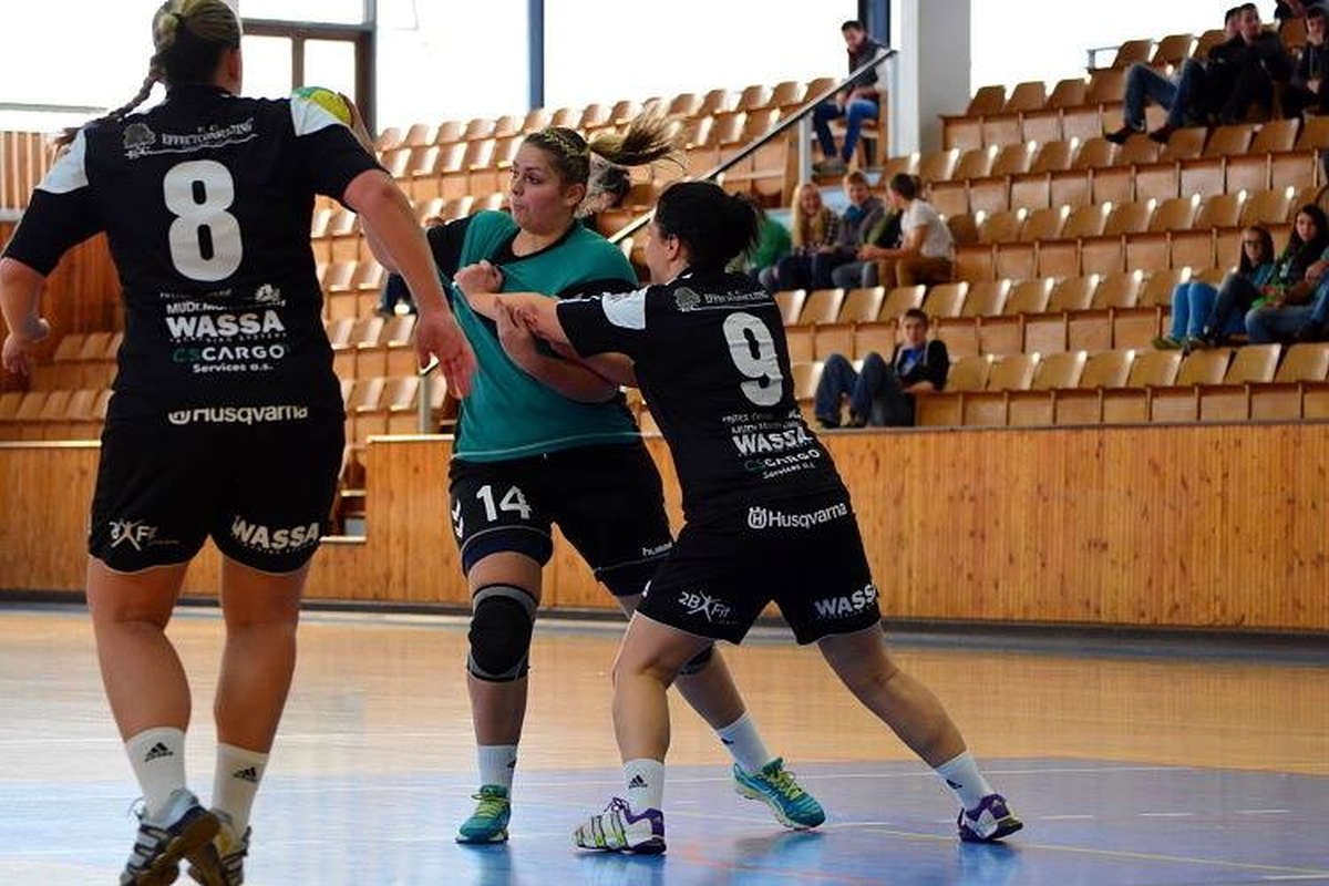 Lokomotiva Cheb – TJ Sokol Bělá pod Bezdězem 26:26 (11:14) - fotka 4