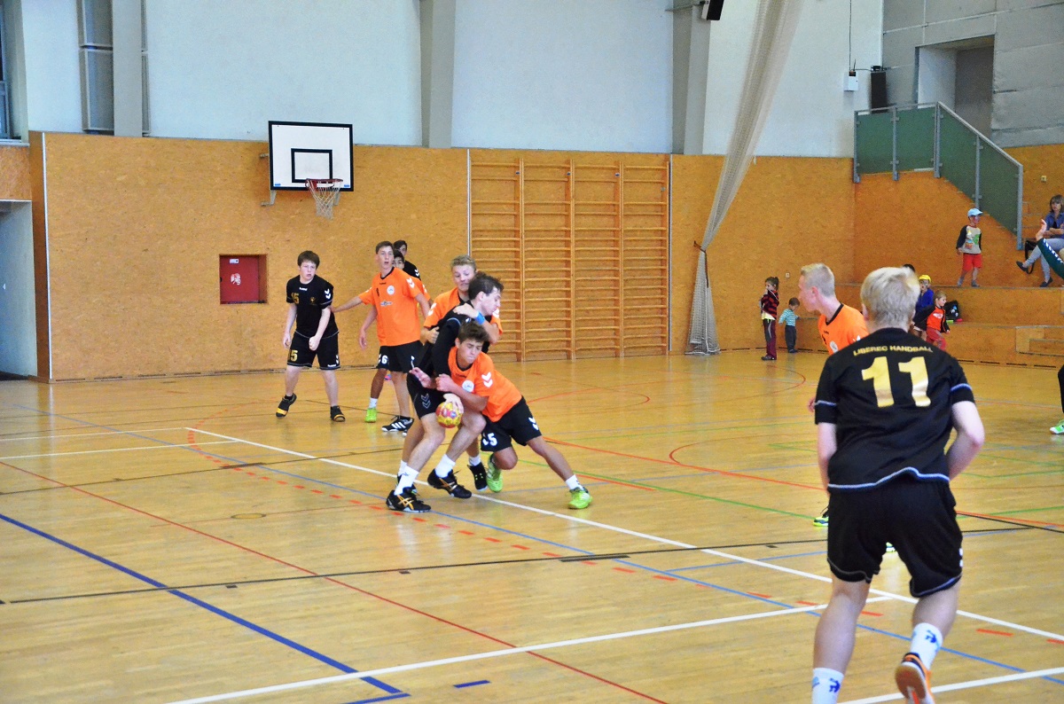 1.kolo II.ligy mladšího dorostu: Liberec Handball - Sokol Bělá 30:24 (14:9)  - fotka 5