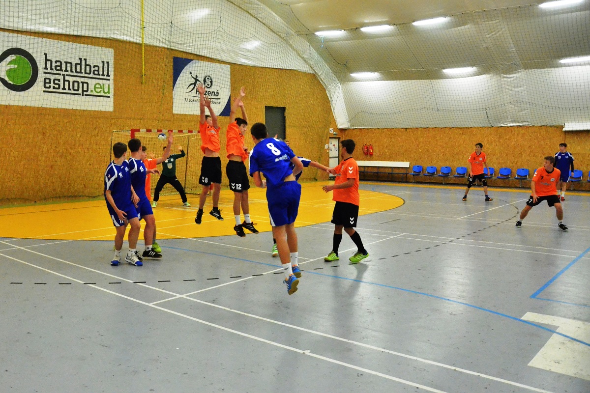 5.kolo II.ligy ml.dorostu: Sokol Vršovice - Sokol Bělá 19:26 ( 8:11 ) - fotka 8