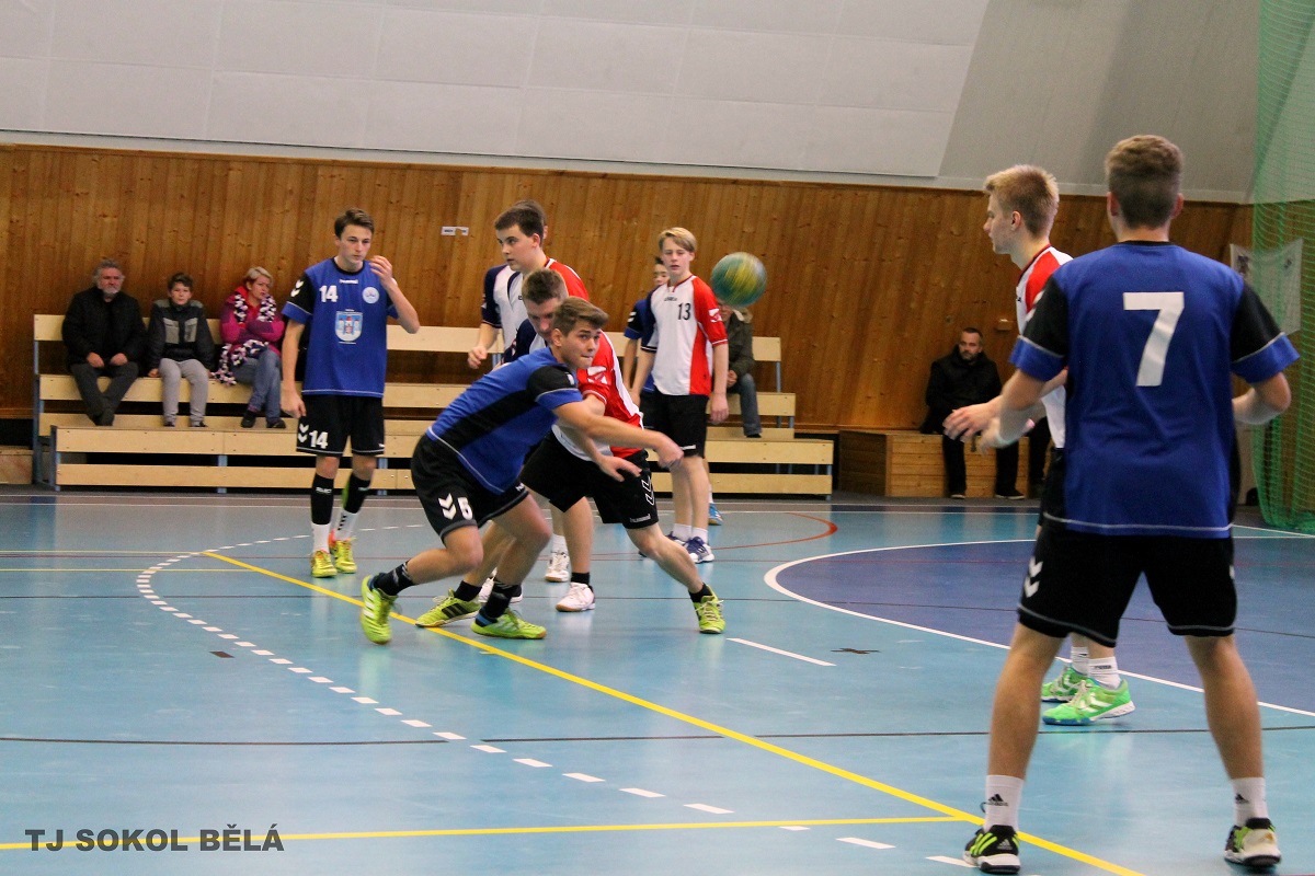 9.kolo II.ligy ml. dorostu: Sokol Bělá p.B. - Ledeč n.S. 23:18 ( 10:10 ) - fotka 10