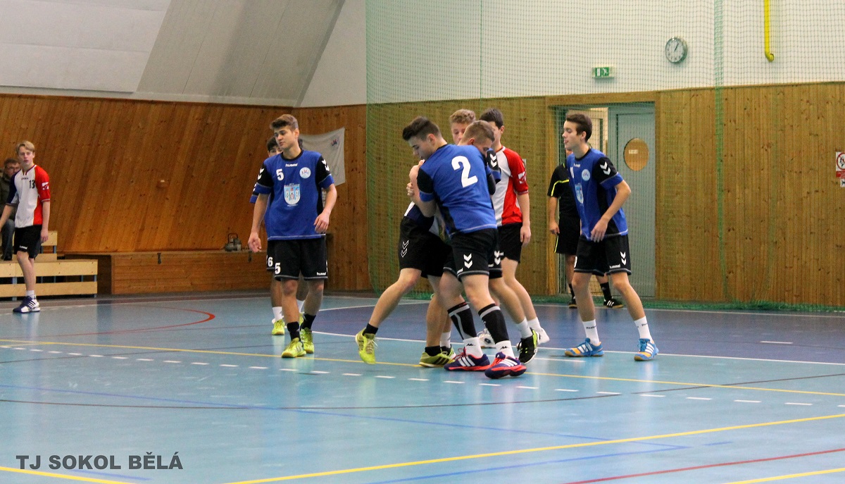 9.kolo II.ligy ml. dorostu: Sokol Bělá p.B. - Ledeč n.S. 23:18 ( 10:10 ) - fotka 4