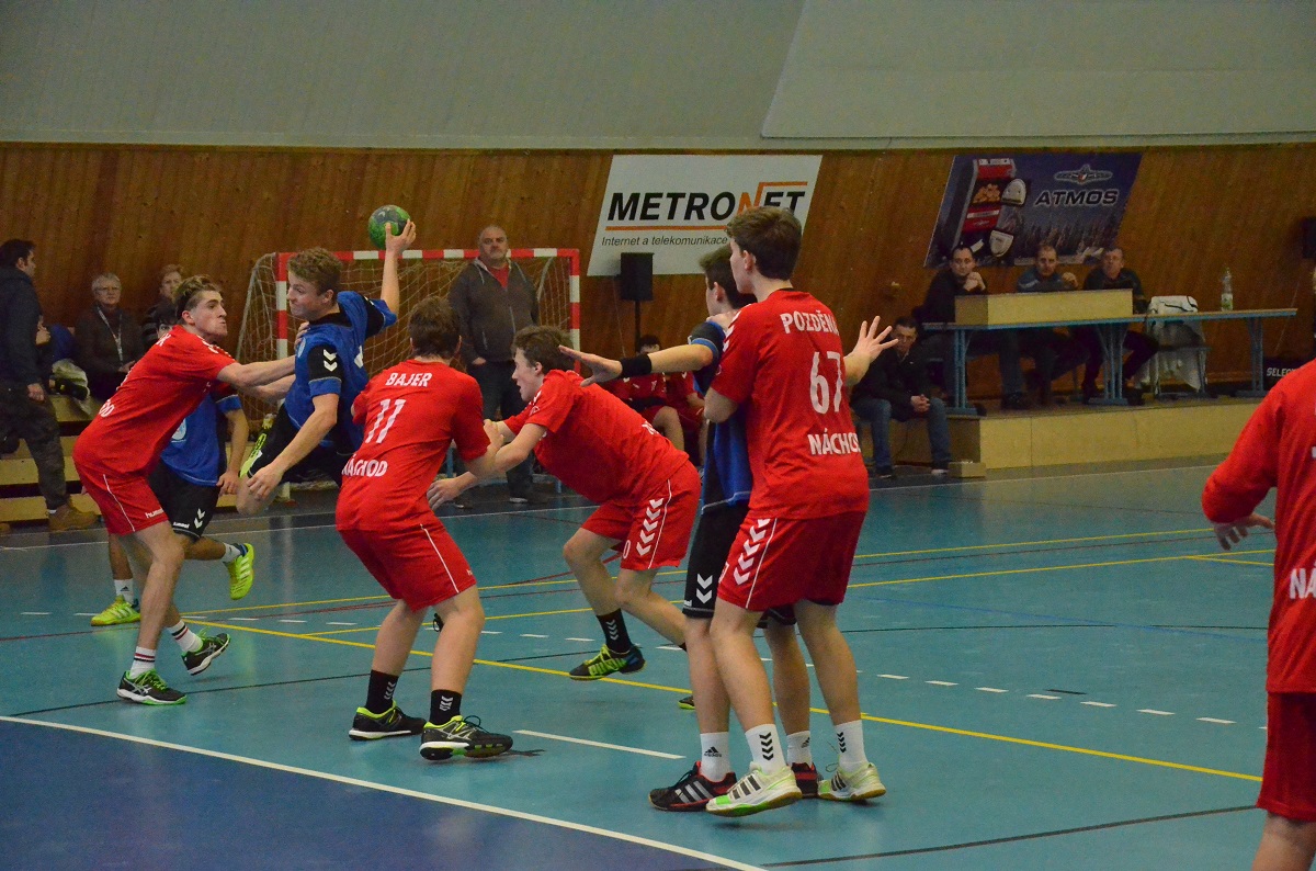 14.kolo II.ligy ml.dorostu: Sokol Bělá - HC Náchod 34:29 ( 17:17 )