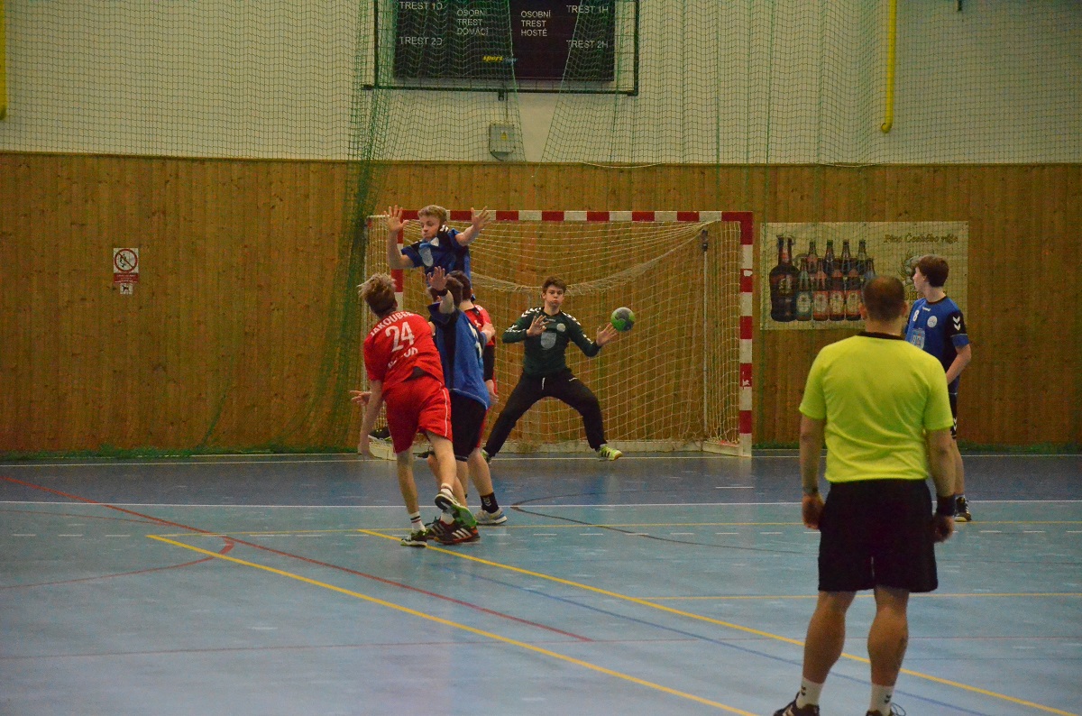 14.kolo II.ligy ml.dorostu: Sokol Bělá - HC Náchod 34:29 ( 17:17 ) - fotka 5