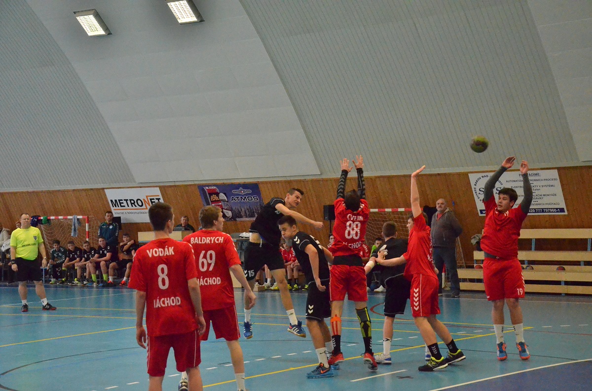 STD 2. liga: Sokol Bělá - TJ Náchod 16:16 (9:9) - fotka 4