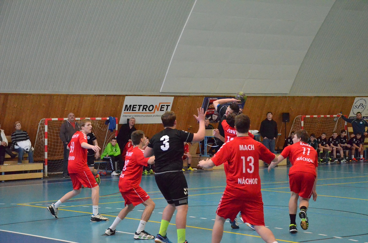 STD 2. liga: Sokol Bělá - TJ Náchod 16:16 (9:9) - fotka 6