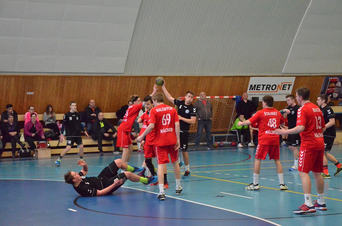 STD 2. liga: Sokol Bělá - TJ Náchod 16:16 (9:9) - fotka 9