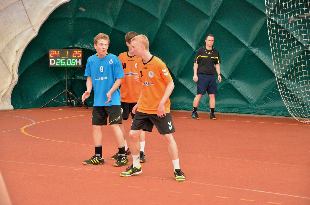 17.kolo II.ligy ml.dorostu: Loko Vršovice - Sokol Bělá 25:26 ( 14:12 ) - fotka 14