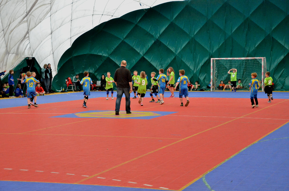 Turnaj minižáků 6+1 Mělník 19.3.2016 - fotka 2