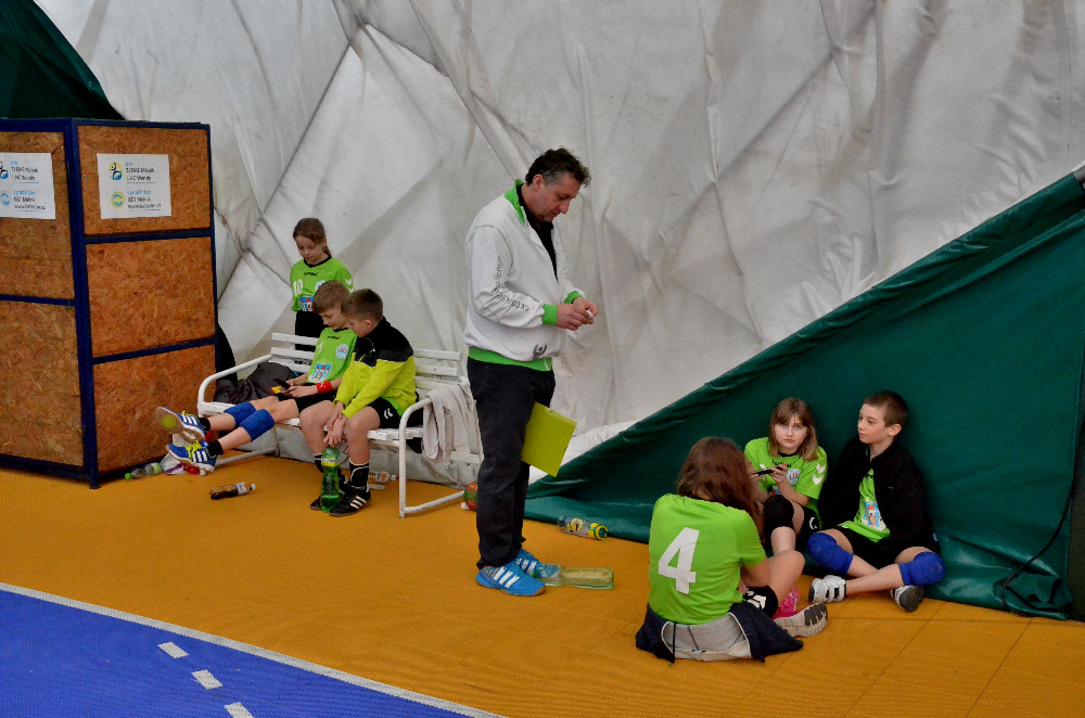 Turnaj minižáků 6+1 Mělník 19.3.2016 - fotka 5