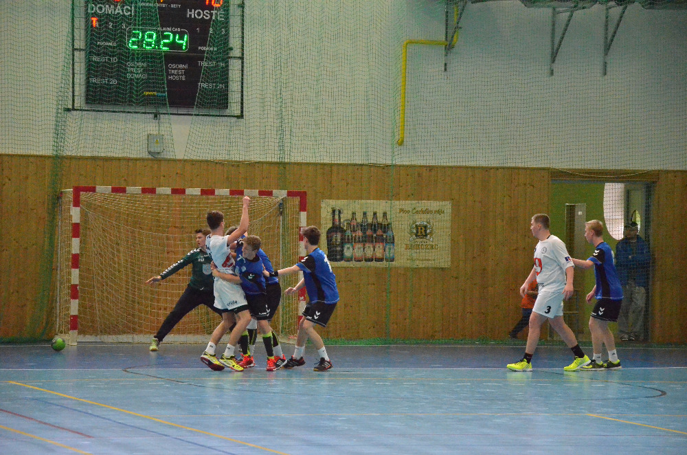 18.kolo II.ligy ml.dorostu: Sokol Bělá - 1.HC Pardubice 25:24 ( 12:11 ) - fotka 10