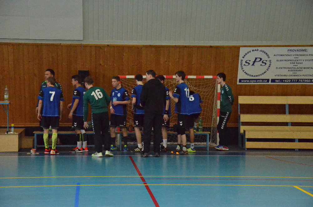 18.kolo II.ligy ml.dorostu: Sokol Bělá - 1.HC Pardubice 25:24 ( 12:11 ) - fotka 12