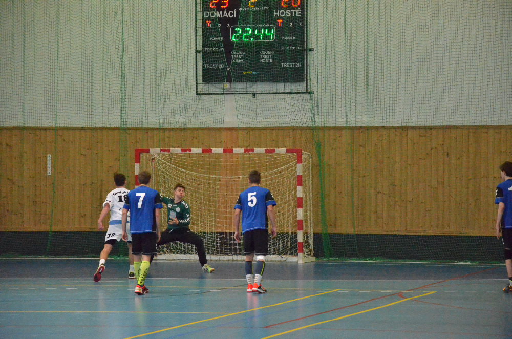 18.kolo II.ligy ml.dorostu: Sokol Bělá - 1.HC Pardubice 25:24 ( 12:11 ) - fotka 21