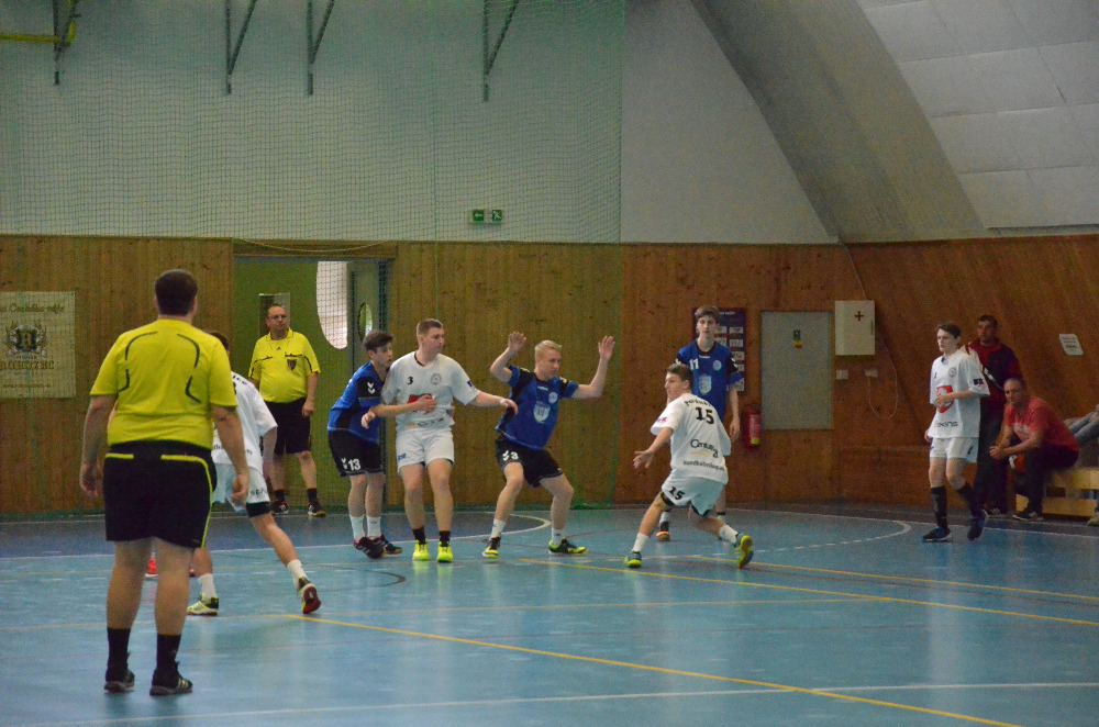 18.kolo II.ligy ml.dorostu: Sokol Bělá - 1.HC Pardubice 25:24 ( 12:11 ) - fotka 5