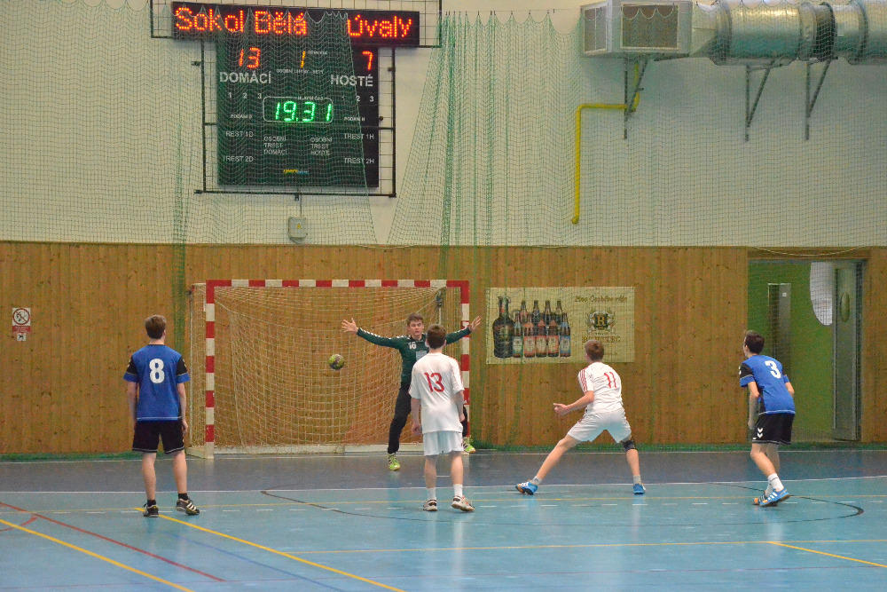 21.kolo II.ligy ml.dorostu: Sokol Bělá - Sokol Úvaly 30:25 ( 19:10 ) - fotka 18