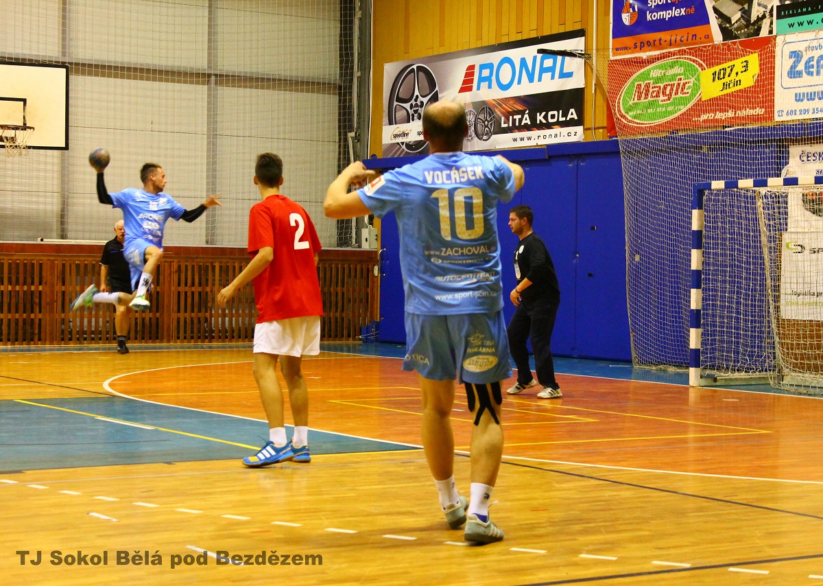 InterREG 3. kolo -TJ HBC Jičín - C x TJ Sokol Bělá 31:19 (17:9) - fotka 6