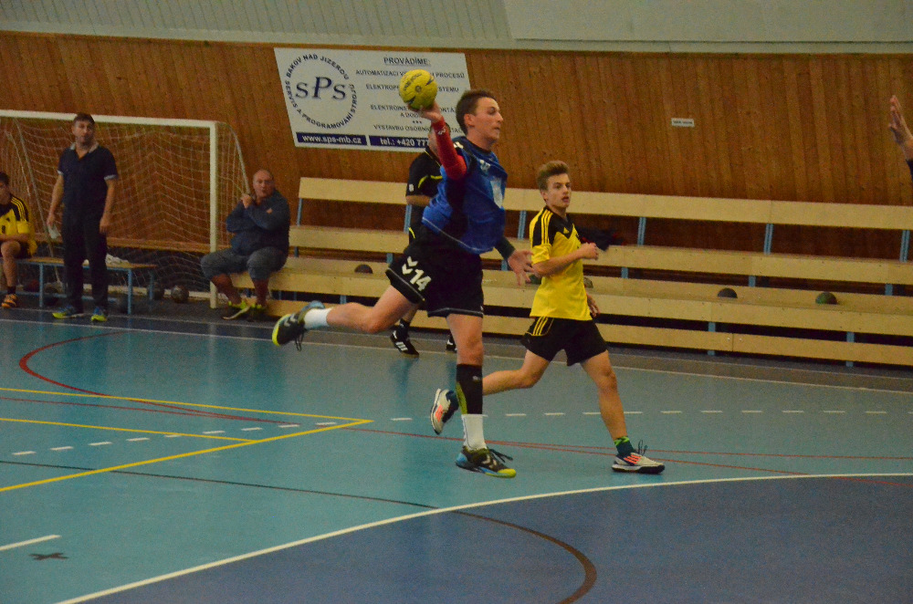 5.kolo II.ligy MLD: Sokol Bělá - Dvůr Králové 36:28 (19:13) - fotka 13