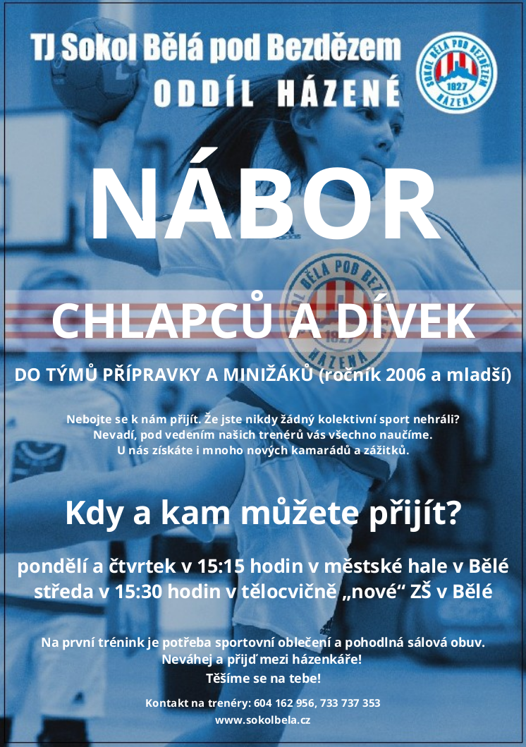 Celoroční nábor mládeže v sezóně 2018/19