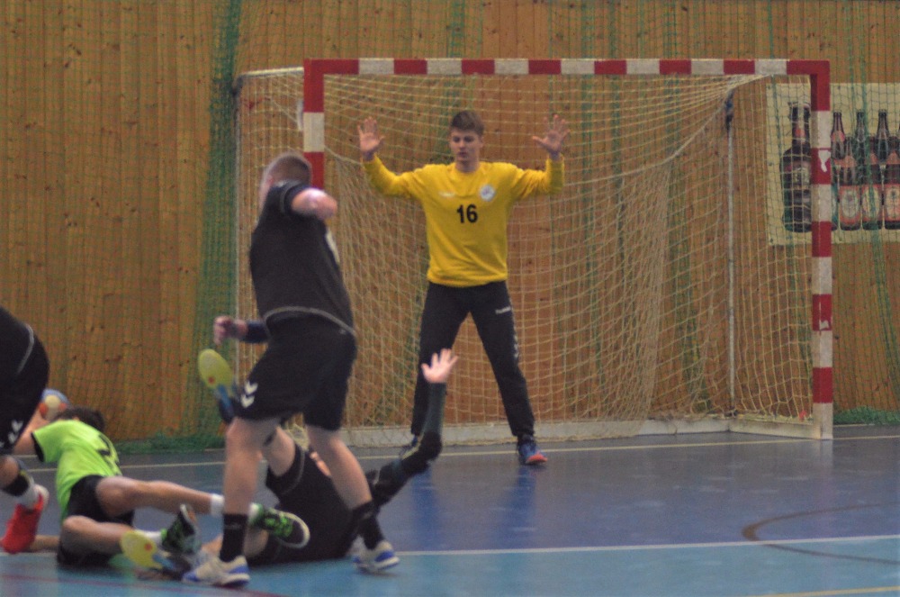 STD 2. liga: Sokol Bělá - Loko Louny 20:22 (12:13) - fotka 7