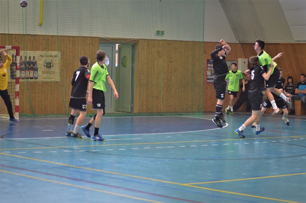 STD 2. liga: Sokol Bělá - Loko Louny 20:22 (12:13) - fotka 8