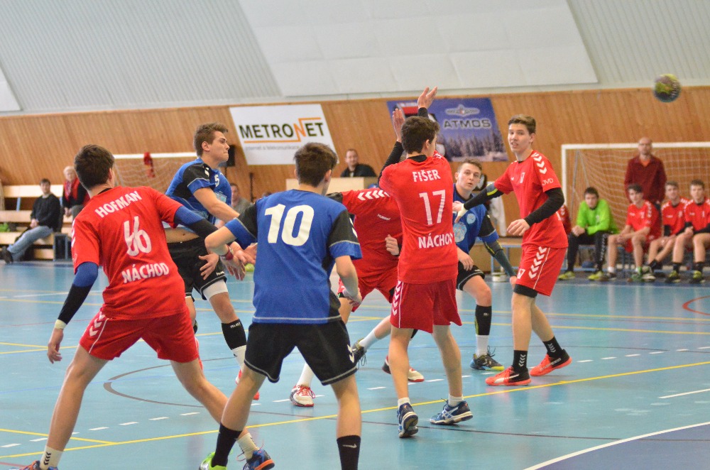 15.kolo II.ligy MLD: Sokol Bělá - TJ Náchod 32:26 ( 15:13 ) - fotka 9
