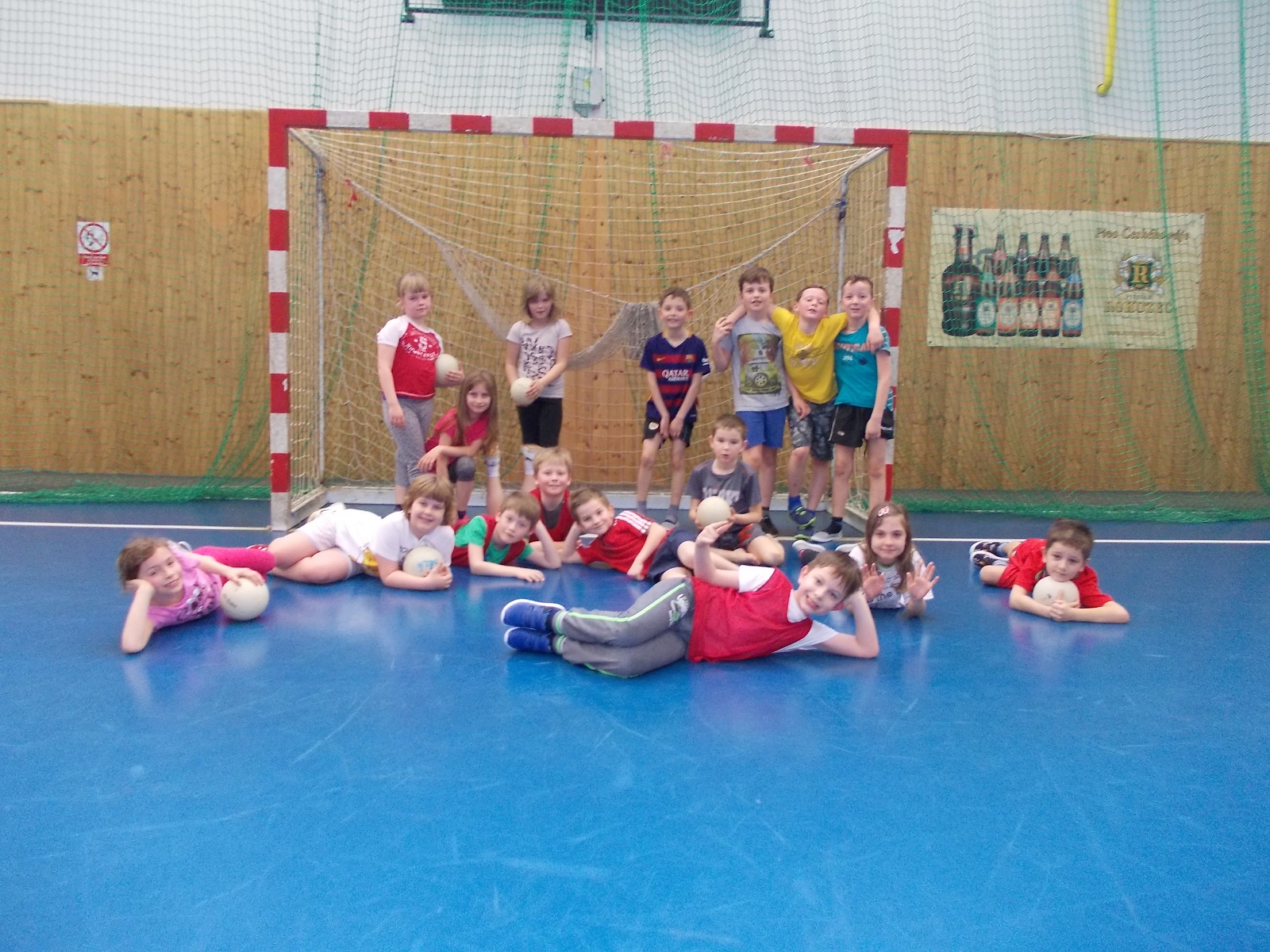 Sportovní dopoledne s házenou - 29.3. 2017 - fotka 8