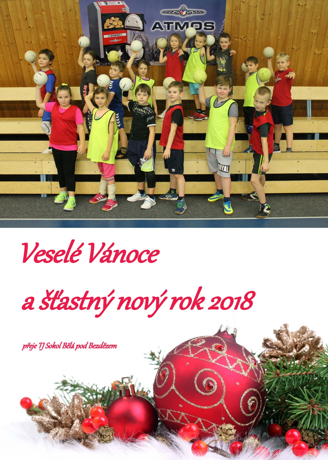 Veselé Vánoce a šťastný nový rok 2018
