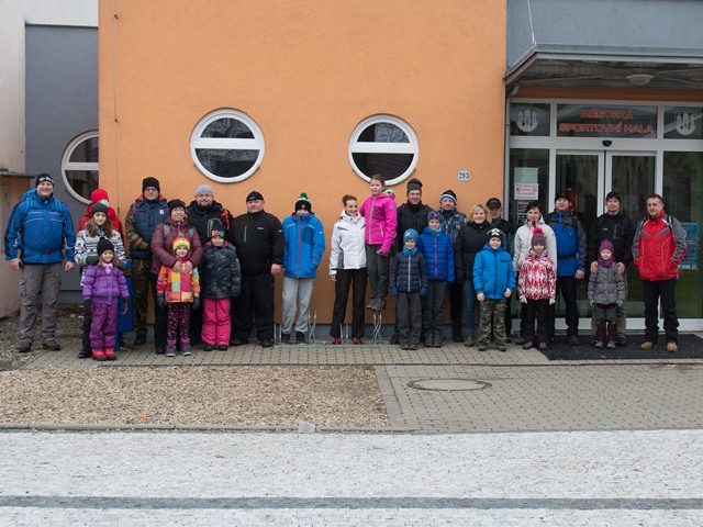 Vycházka k Březinské studánce našich nejmenších házenkářů