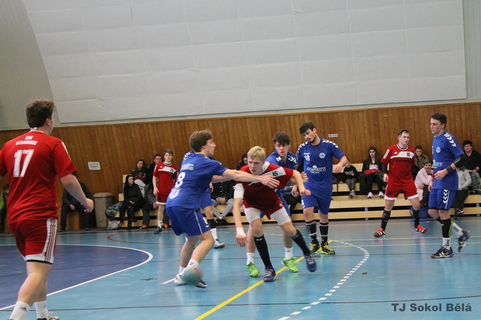 30.kolo II.ligy STD: Sokol Bělá - HBC Strakonice 31:35 ( 17:16 ) - fotka 13