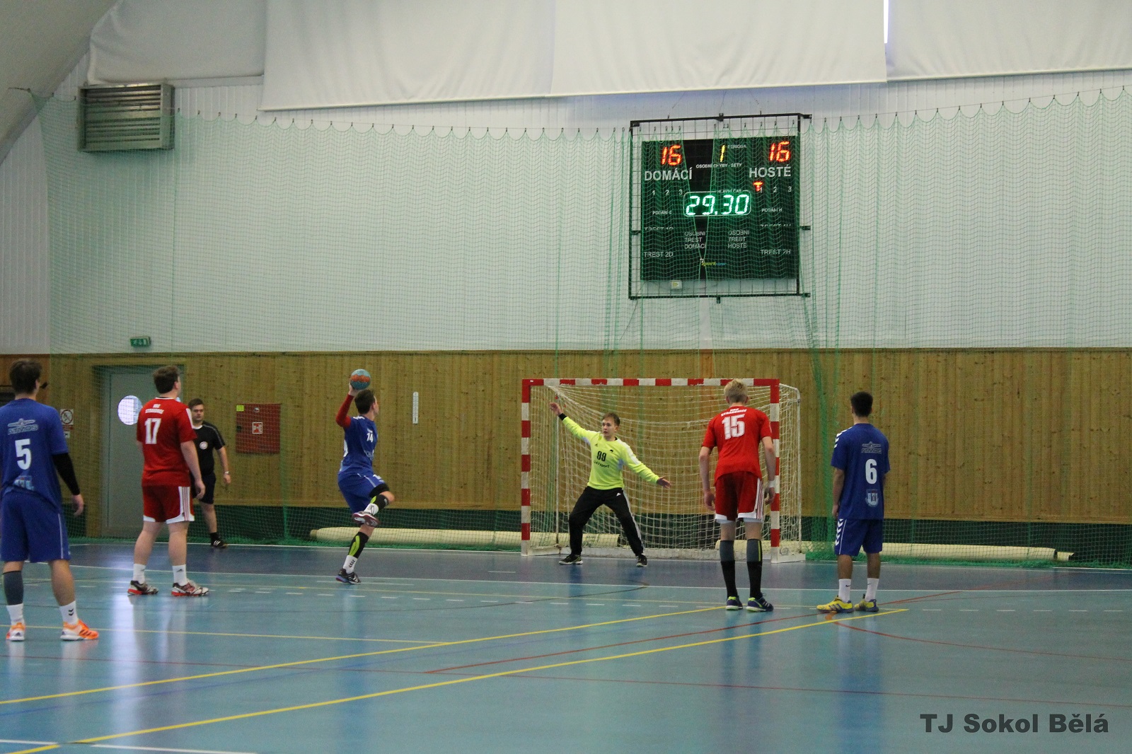 30.kolo II.ligy STD: Sokol Bělá - HBC Strakonice 31:35 ( 17:16 ) - fotka 14