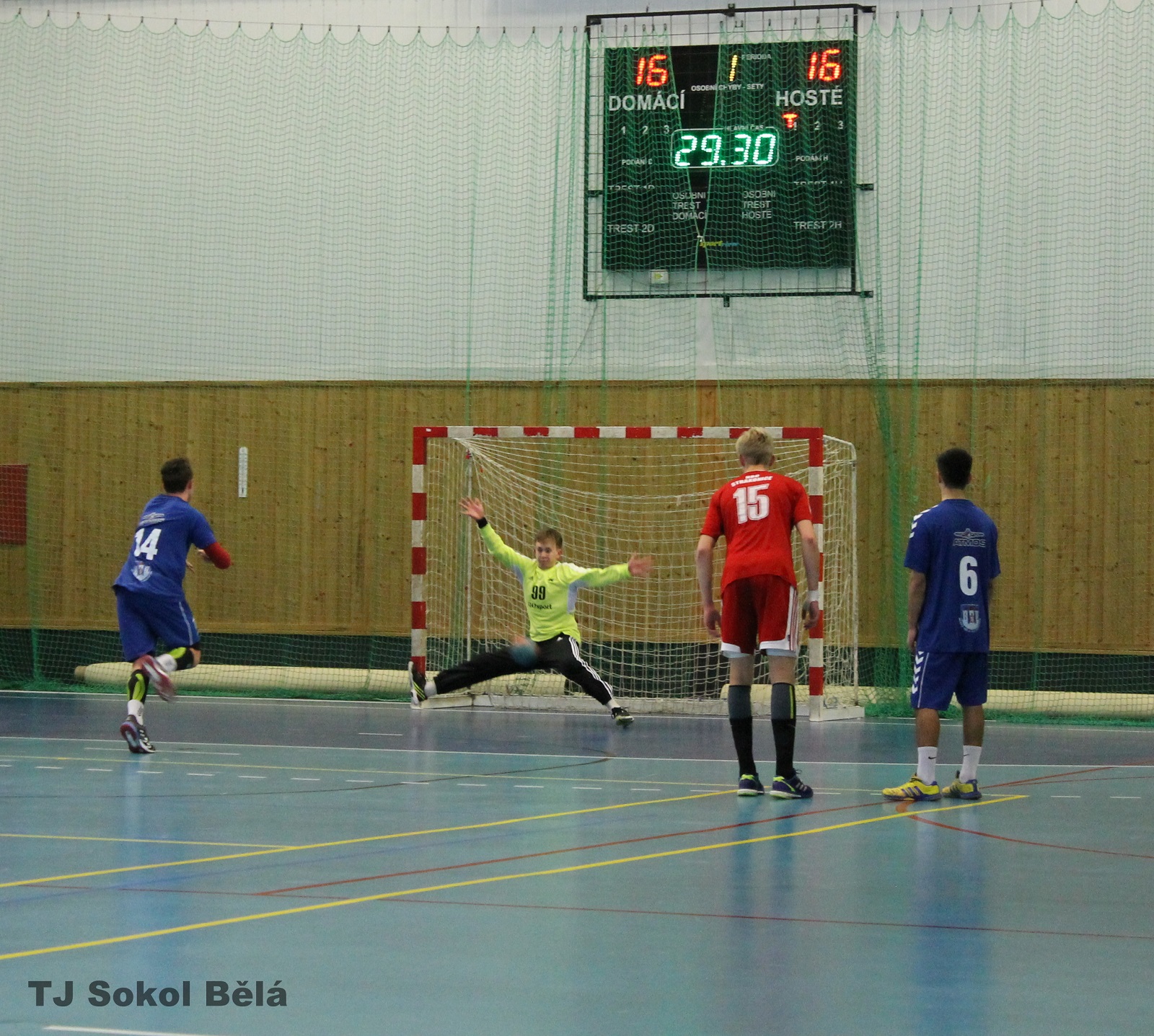 30.kolo II.ligy STD: Sokol Bělá - HBC Strakonice 31:35 ( 17:16 ) - fotka 15