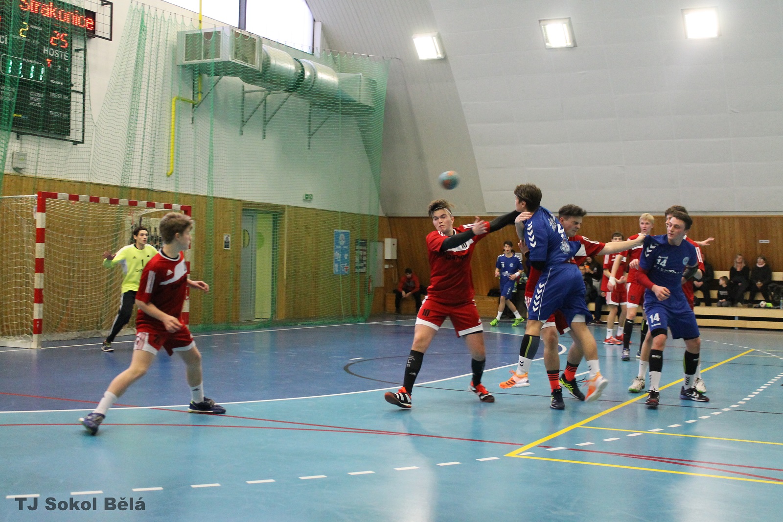 30.kolo II.ligy STD: Sokol Bělá - HBC Strakonice 31:35 ( 17:16 ) - fotka 17