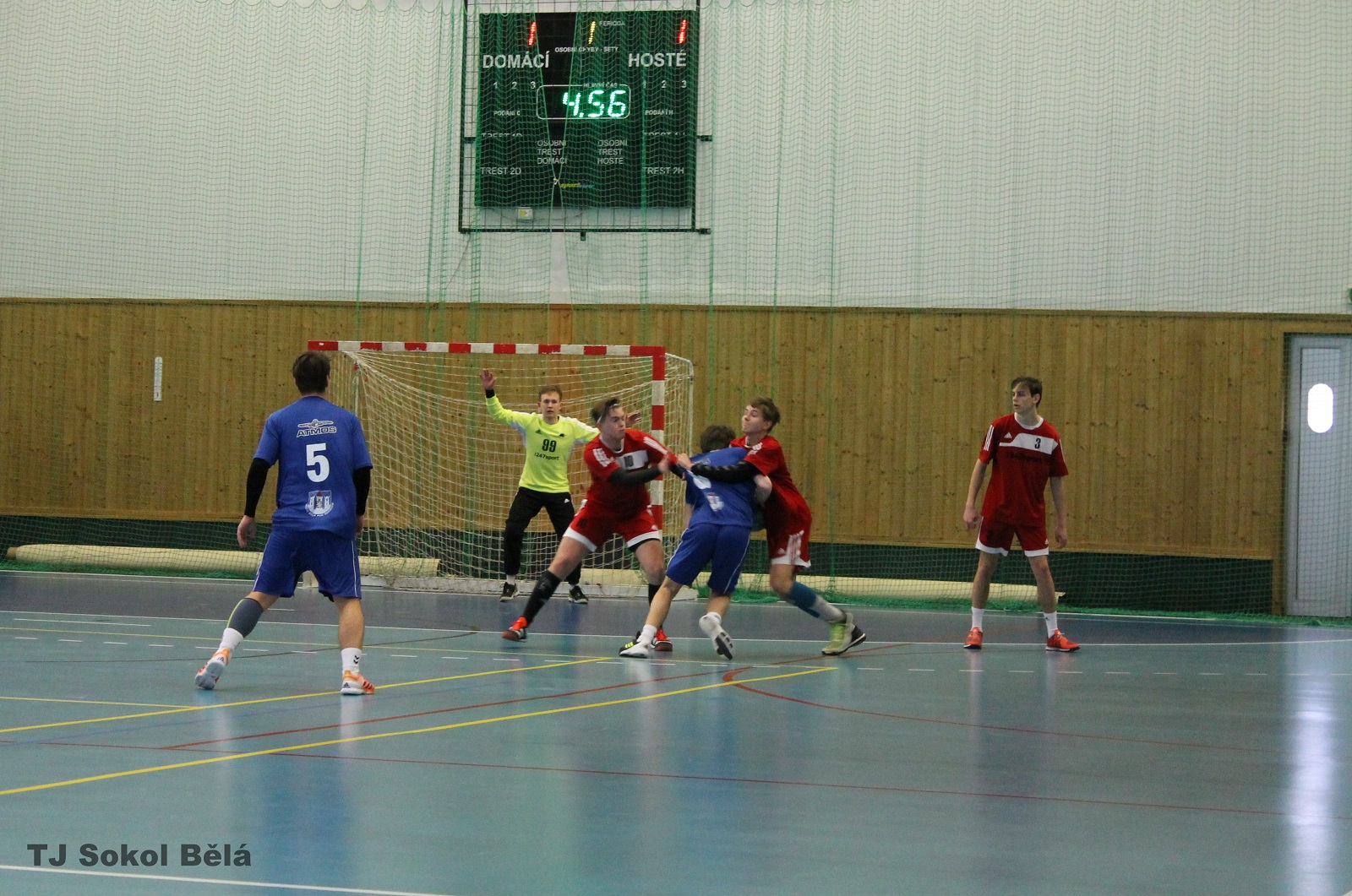 30.kolo II.ligy STD: Sokol Bělá - HBC Strakonice 31:35 ( 17:16 ) - fotka 3