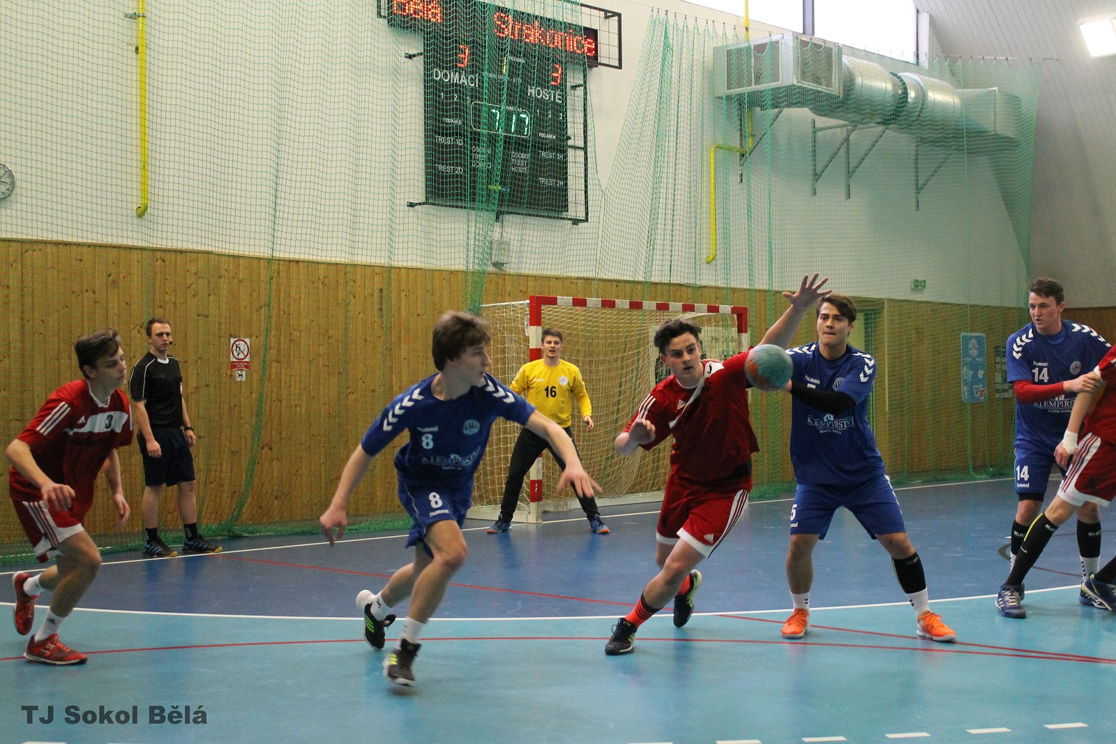 30.kolo II.ligy STD: Sokol Bělá - HBC Strakonice 31:35 ( 17:16 ) - fotka 4