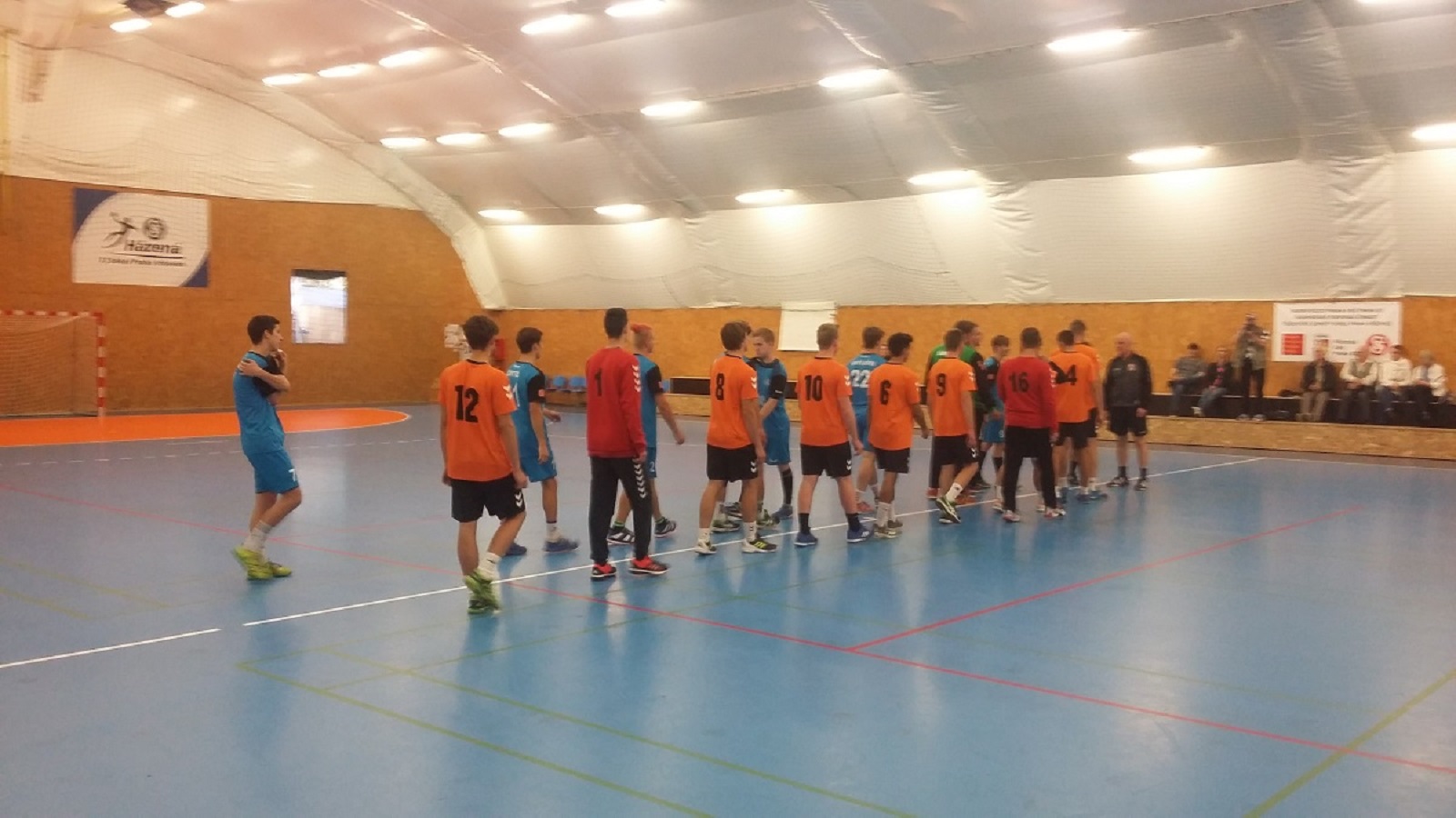 3.kolo II.ligy STD: Sokol Vršovice - Sokol Bělá 25:23 ( 13:11 )