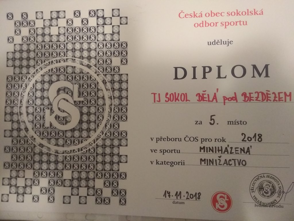 Přebory ČOS mini Velké Meziříčí 17.11.2018 - fotka 4