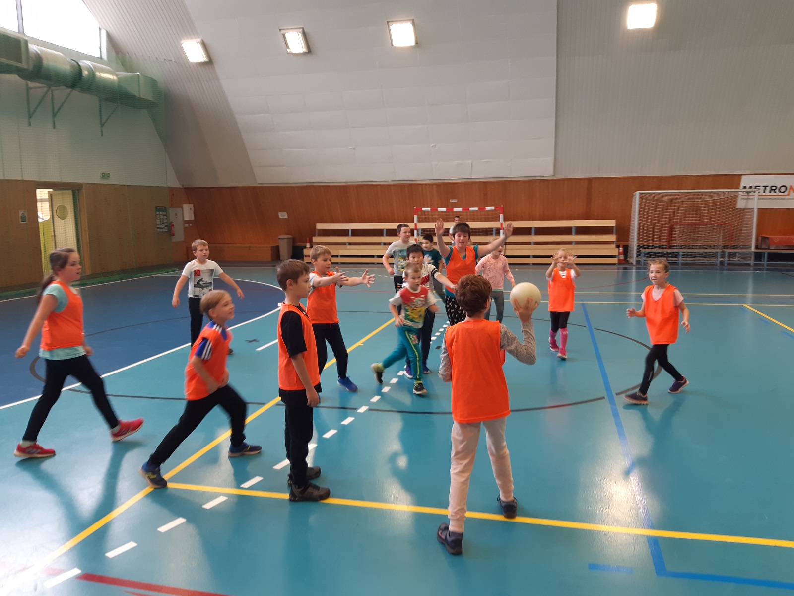 Sportovní dopoledne pro žáky místní ZŠ