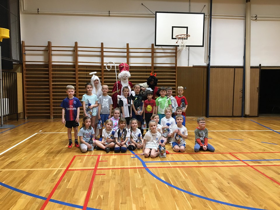 Na trénink přípravky dorazil ČERT, ANDĚL A MIKULÁŠ