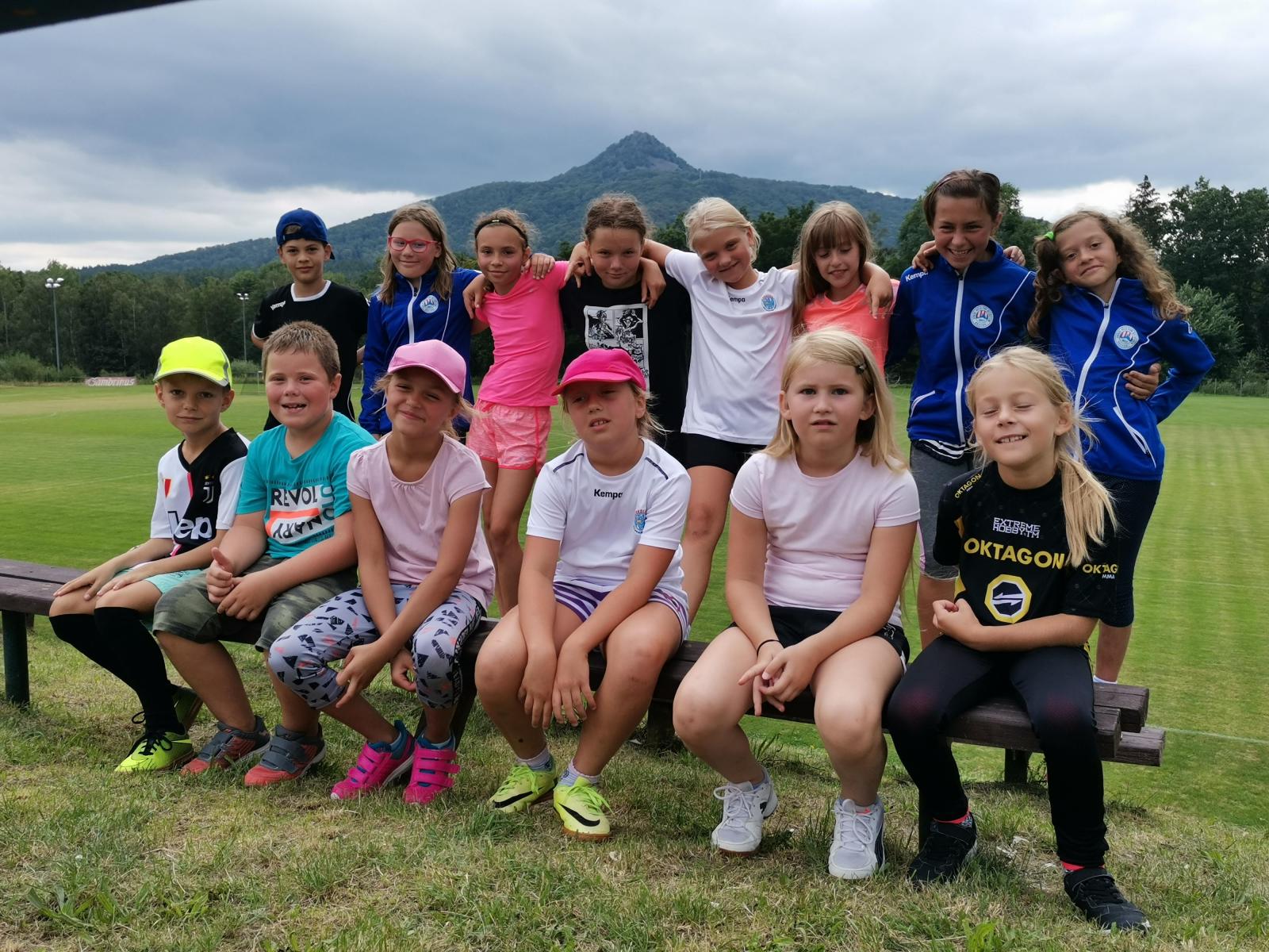 Soustředění mladších žaček a minižáků - Mimoň 2020