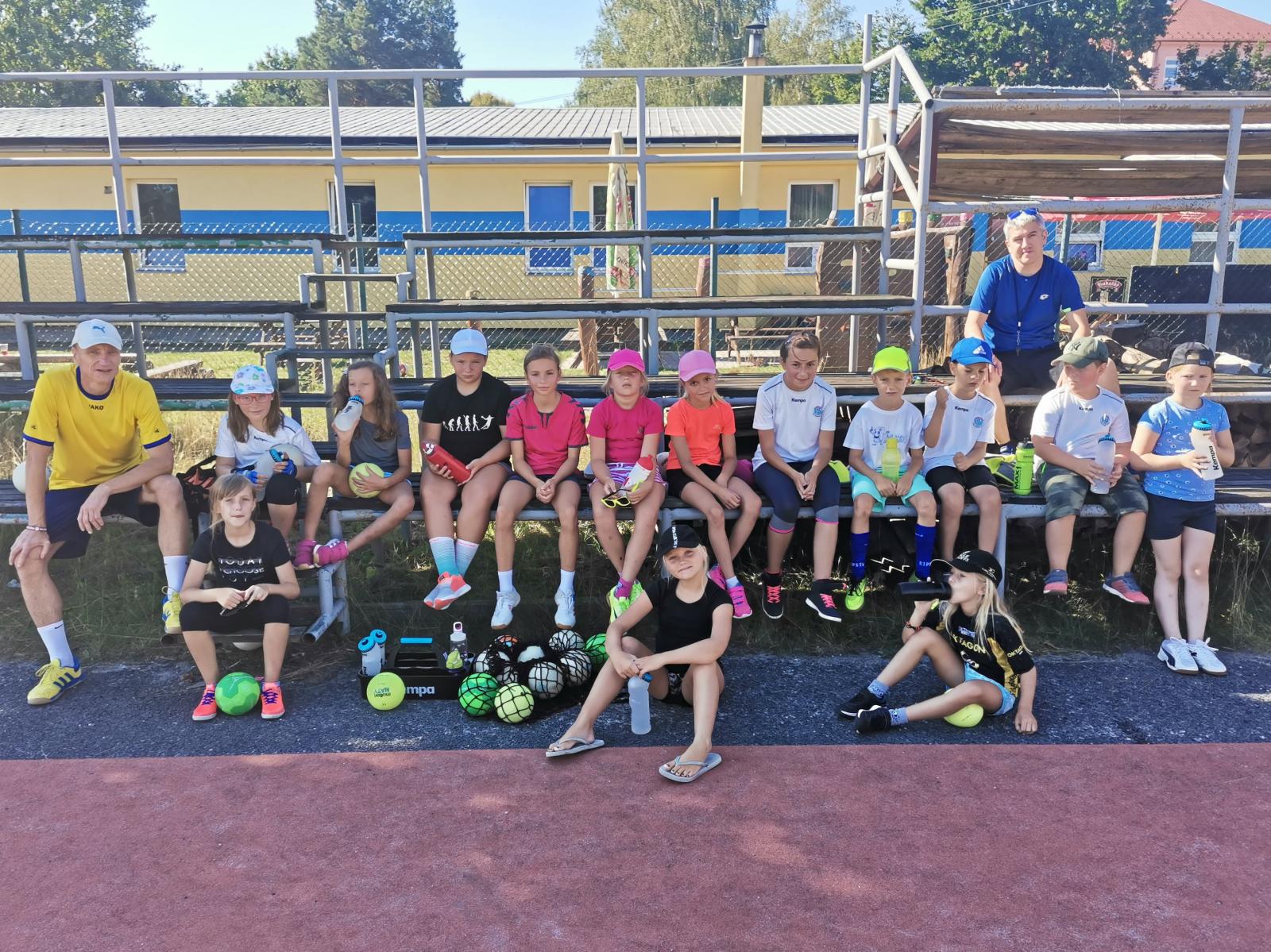 Soustředění mladších žaček a minižáků - Mimoň 2020 - fotka 13