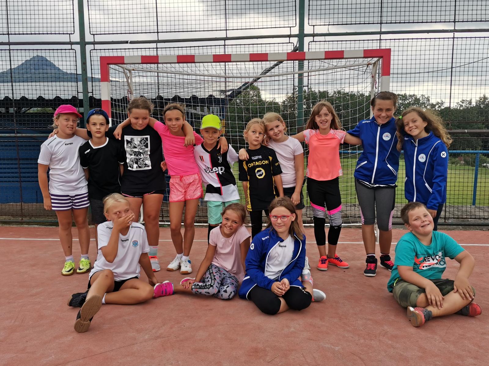 Soustředění mladších žaček a minižáků - Mimoň 2020 - fotka 20