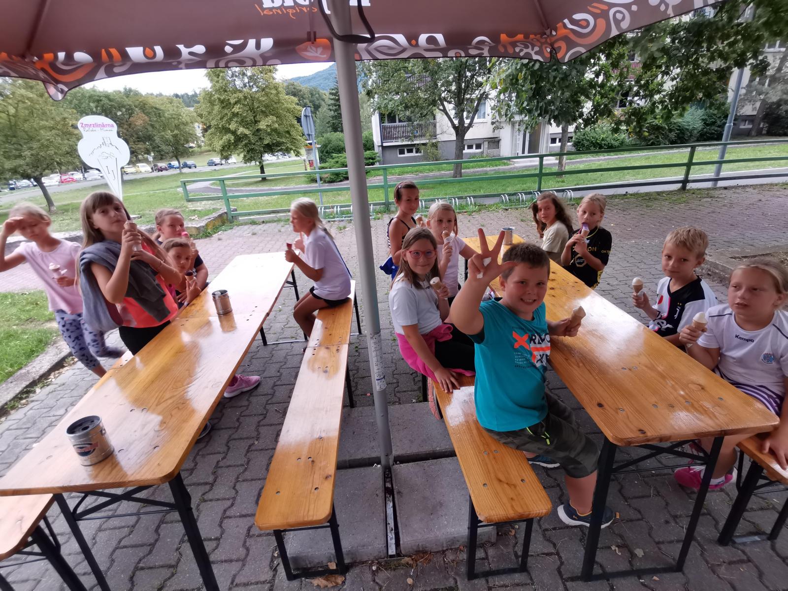 Soustředění mladších žaček a minižáků - Mimoň 2020 - fotka 23