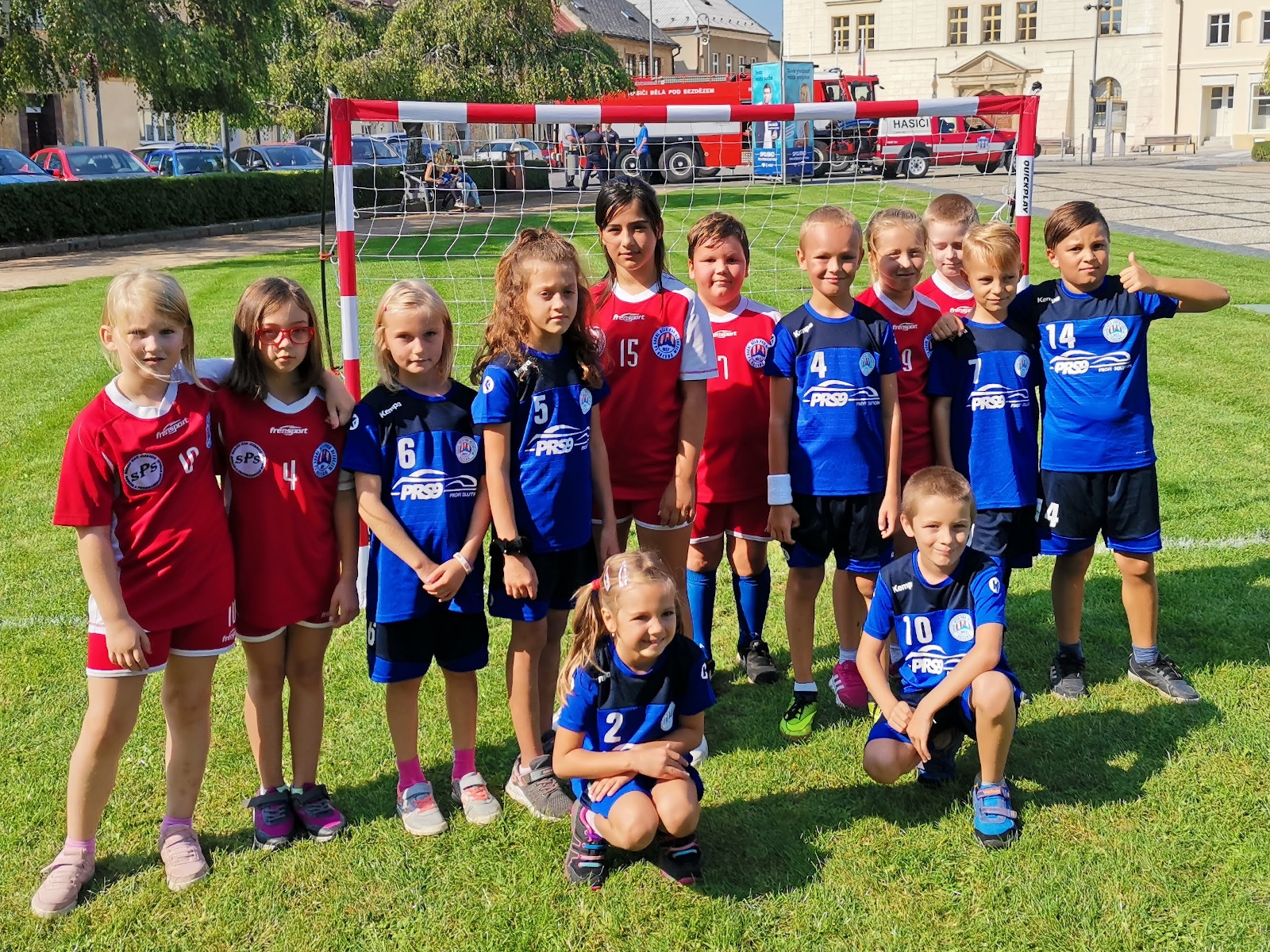 Přípravka a minižáci na Setkání rodáků Bělé