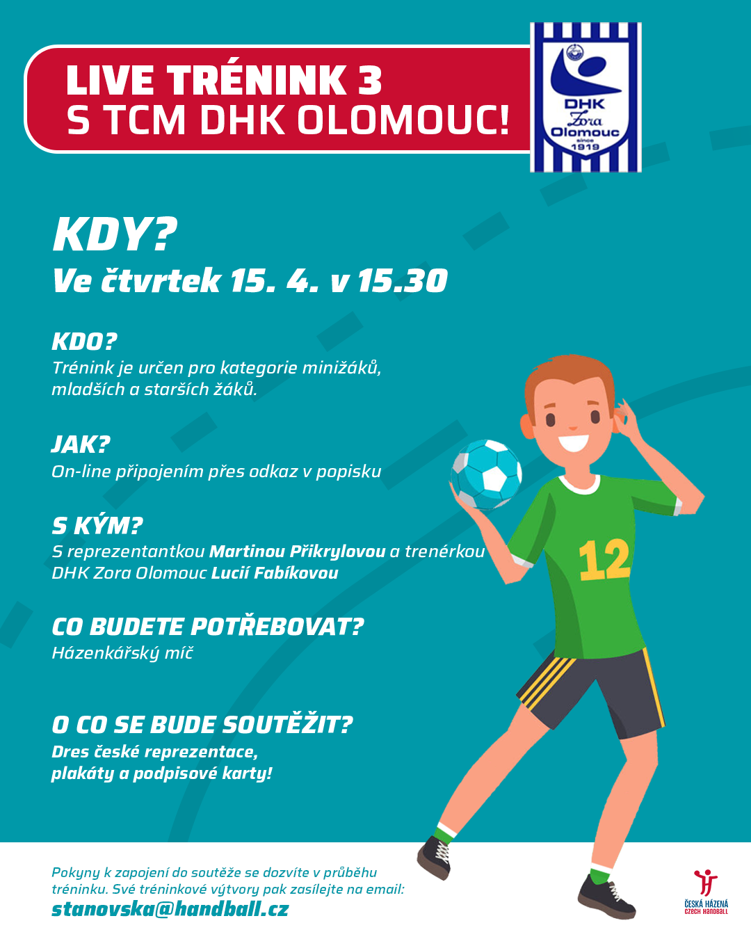 Live trénink 3 s TCM DHK Zora Olomouc