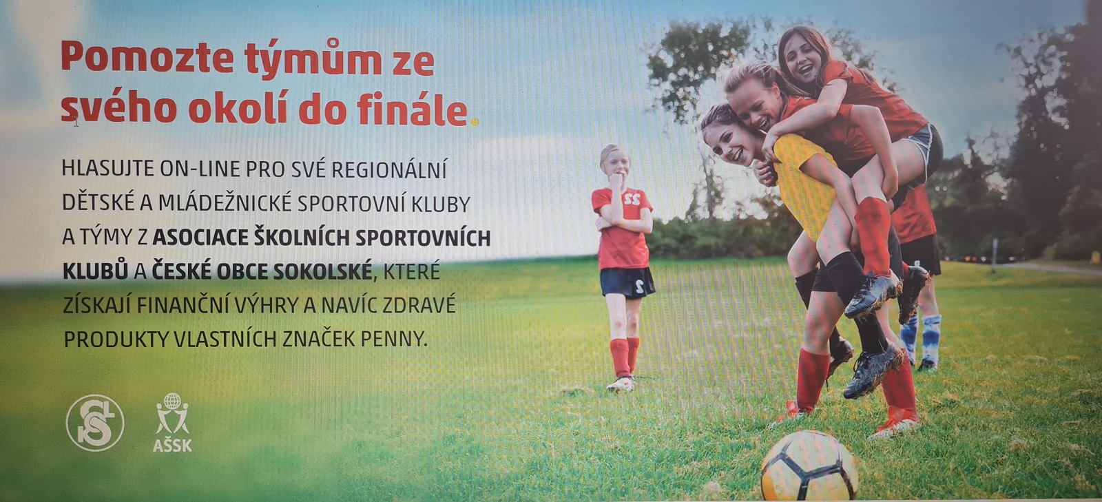 HÝBEME SE HEZKY ČESKY - podpořte náš oddíl v on-line hlasování!