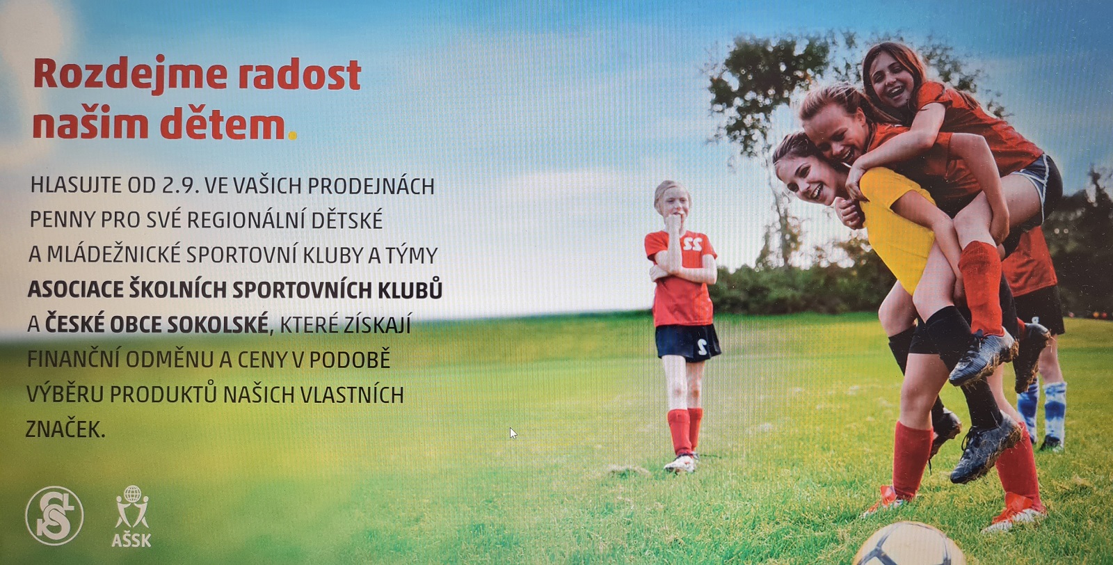 Finálové kolo HÝBEME SE HEZKY ČESKY 2.9.- 29.9., podpořte náš tým !